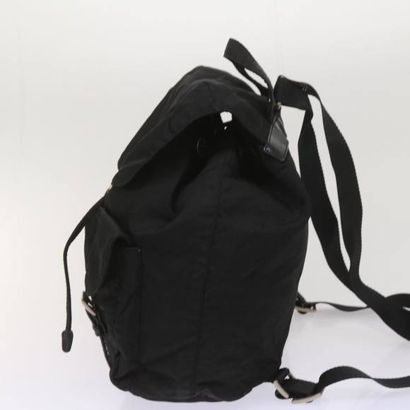 PRADA Backpack Nylon Black Auth ac2742 - Picture 3 of 16